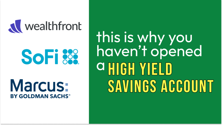 high yield savings account tutorial