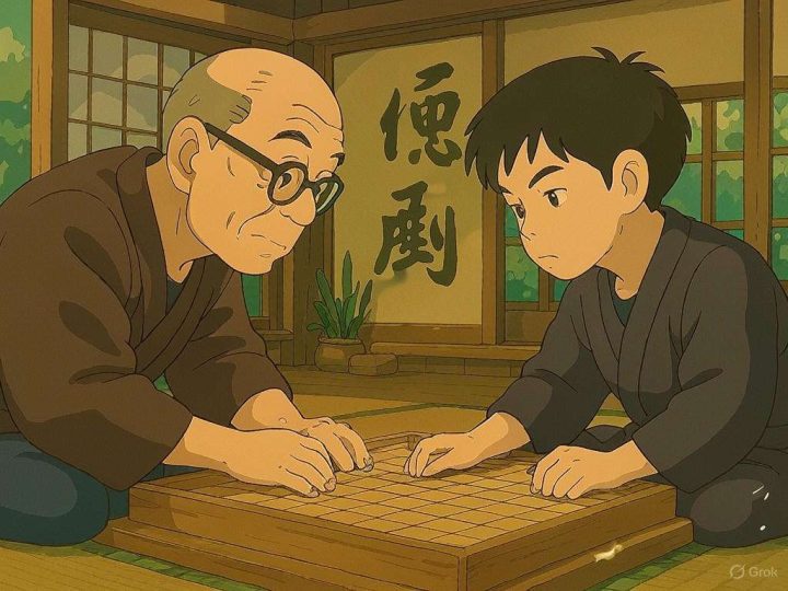 studio ghibli - student master game anyone can win