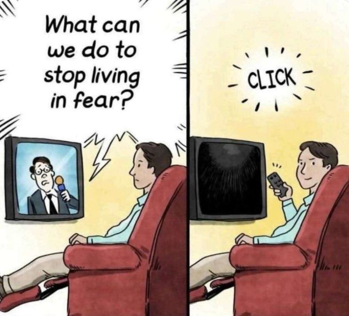 what can we do to stop living in fear v2
